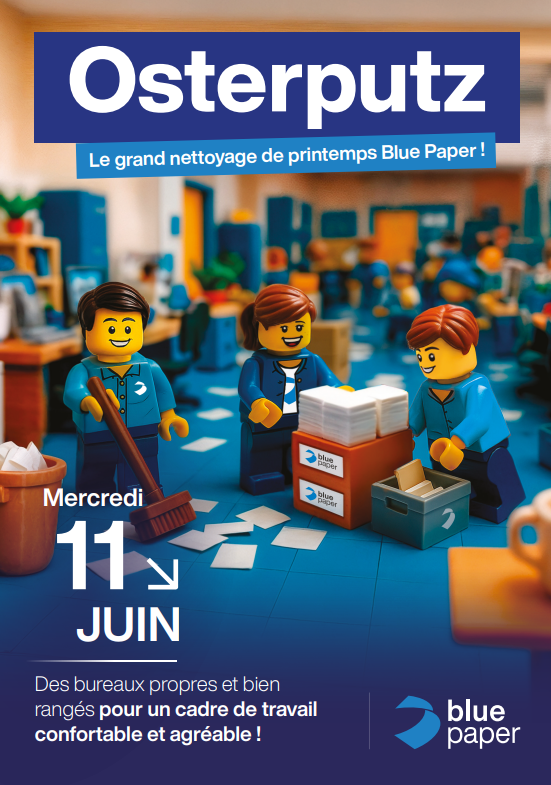 Blue Paper organise son « Osterputz » !