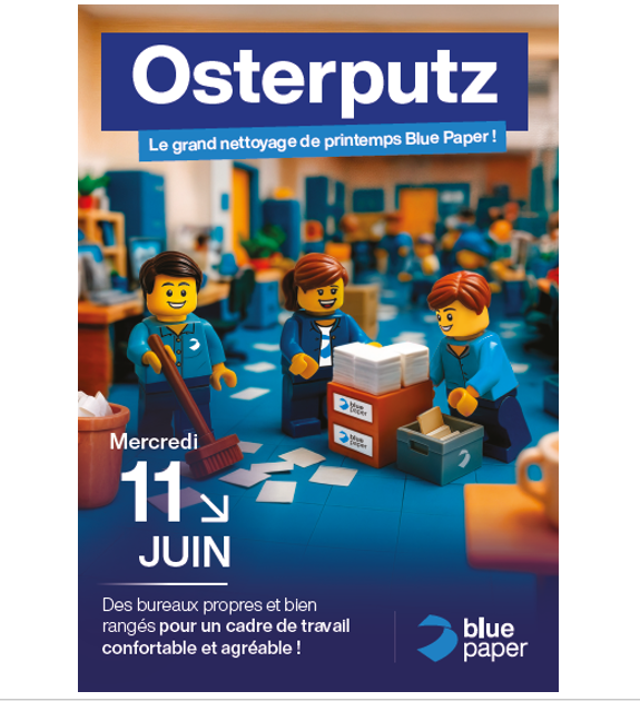Blue Paper organise son « Osterputz » !